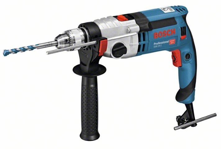 BOSCH HAMMER DRILL CORDED KEYLED GSB 24-2 1100W 3000 RPM 13MM